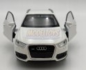 Audi Q3 białe 1:34 Welly 43666F