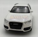 Audi Q3 białe 1:34 Welly 43666F