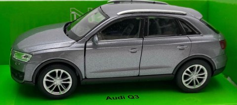 Audi Q3 szare 1:34 Welly 43666F