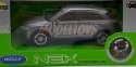 Audi Q3 szare 1:34 Welly 43666F