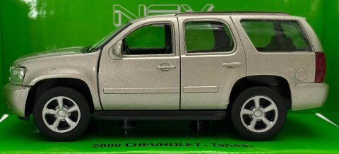 Chevrolet Tahoe '08 biały police 1:34 Welly 43607