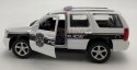 Chevrolet Tahoe '08 biały police 1:34 Welly 43607