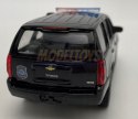 Chevrolet Tahoe '08 czarny police 1:34 Welly 43607