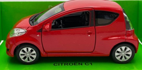 Citroen C1 czerwony 1:34 Welly 43614F