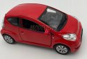 Citroen C1 czerwony 1:34 Welly 43614F