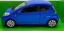 Citroen C1 niebieski 1:34 Welly 43614F