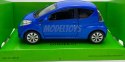 Citroen C1 niebieski 1:34 Welly 43614F