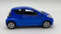 Citroen C1 niebieski 1:34 Welly 43614F