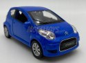 Citroen C1 niebieski 1:34 Welly 43614F