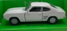 Ford Capri 1969 biały 1:34 Welly 43753F