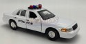 Ford Crown Victoria Police biały 1:34 Welly 49762F