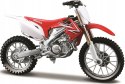 HONDA CRF 450 R na podstawce model 1:18 Maisto