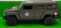 HUMMER H3 zielony army 1:34 Welly 43629F