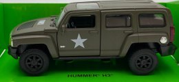 HUMMER H3 zielony army 1:34 Welly 43629F