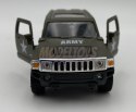 HUMMER H3 zielony army 1:34 Welly 43629F