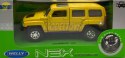 HUMMER H3 żółty 1:34 Welly 43629F