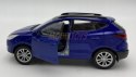 Hyundai Tucson IX niebieski 1:34 Welly 43648F