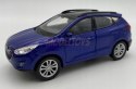 Hyundai Tucson IX niebieski 1:34 Welly 43648F