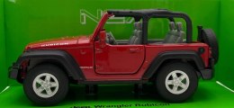 Jeep Wrangler Rubicon czerwony 1:34 Welly 42371F