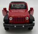 Jeep Wrangler Rubicon czerwony 1:34 Welly 42371F