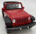 Jeep Wrangler Rubicon czerwony 1:34 Welly 42371F