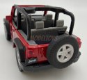 Jeep Wrangler Rubicon czerwony 1:34 Welly 42371F