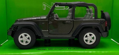 Jeep Wrangler Rubicon zielony 1:34 Welly 42371F