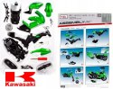 KAWASAKI Ninja ZX-14R składania 1:12 Maisto 39197