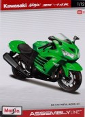 KAWASAKI Ninja ZX-14R składania 1:12 Maisto 39197