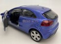 KIA Rio niebieska 1:34 Welly 43670RI-F