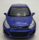 KIA Rio niebieska 1:34 Welly 43670RI-F