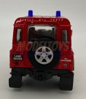 Land Rover Defender Straż 1:34 Welly 42392BF