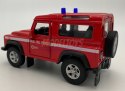 Land Rover Defender Straż 1:34 Welly 42392BF