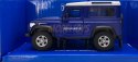 Land Rover Defender Żandarmeria 1:34 Welly 42392BF