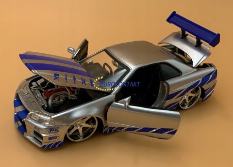 NISSAN GT-R Fast&Furious 2 O'Conner JADA 1:24 NISSAN GT-R Fast&Furious 2 O'Conner JADA 1:24