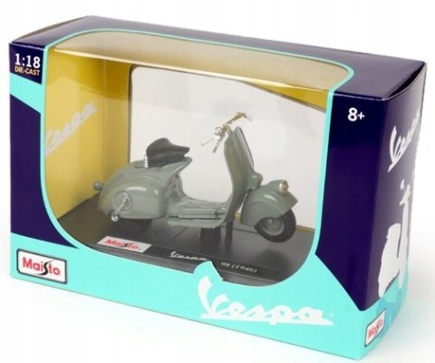 Piaggio Vespa 98 1946 skuter 1:18 model Maisto Piaggio Vespa 98 1946 skuter 1:18 model Maisto