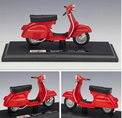 Piaggio Vespa GTR 1968 skuter 1:18 Maisto Piaggio Vespa GTR 1968 skuter 1:18 Maisto