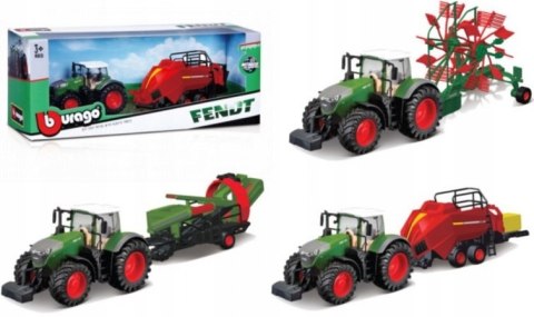 Traktor FENDT 1050 Vario zgrabiarka BBURAGO metal Traktor FENDT 1050 Vario zgrabiarka BBURAGO metal