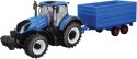 Traktor New Holland T7.315 przyczepa 1:32 BBURAGO