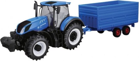Traktor New Holland T7.315 przyczepa 1:32 BBURAGO Traktor New Holland T7.315 przyczepa 1:32 BBURAGO