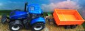 Traktor New Holland T7.315 z napędem BBURAGO metal