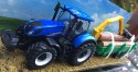 Traktor New Holland T7.315 z napędem BBURAGO metal