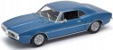 1967 PONTIAC Firebird HO 326 blue model WELLY 1:24