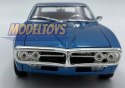 1967 PONTIAC Firebird HO 326 blue model WELLY 1:24