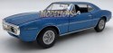 1967 PONTIAC Firebird HO 326 blue model WELLY 1:24