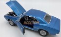 1967 PONTIAC Firebird HO 326 blue model WELLY 1:24