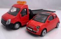 AUTOLAWETA laweta + FIAT 500 Bburago 1:43