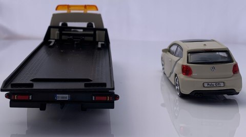 AUTOLAWETA laweta + VW Polo GTi Bburago 1:43 AUTOLAWETA laweta + VW Polo GTi Bburago 1:43