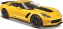 CORVETTE Z06 2015 1:24 yellow model Maisto 31133