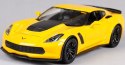 CORVETTE Z06 2015 1:24 yellow model Maisto 31133